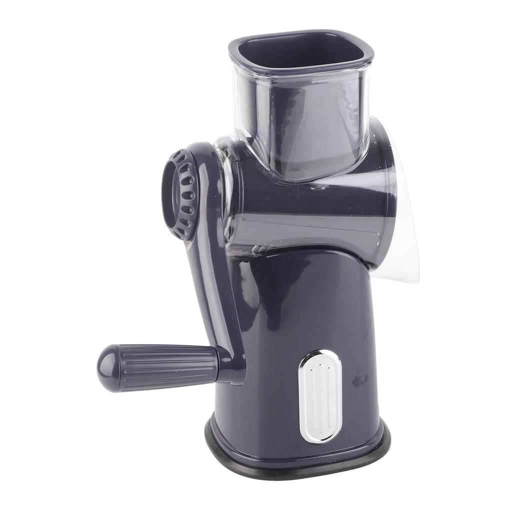 Rotating Cheese Grater Hand Roller Type Multi Blade Vegetable Cutter for Fruit Potato Nuts