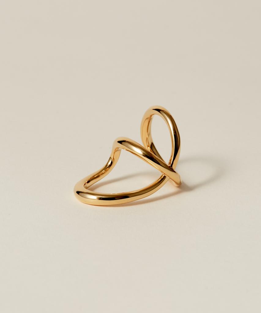Novice Tokyo Nuance Line Ring / Gold