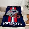 New England Patriots Gear Portable Blanket/Soft Blanket Bedding Blanket Suitable for Travel Camping Living Rooms Offices Sofas Fan Gifts