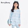 BARRY BANNY Girls' Moisture-Wicking Sun Protection Long-Sleeve T-Shirt CX702