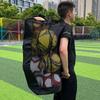 Desikaky Ball Holds 15 Soccer Sports Equipment Storage Outdoor Mesh Shoulder Club Practice Bag, Balls, Basketballs, Balls, Volleyballs, Bag, Bag,