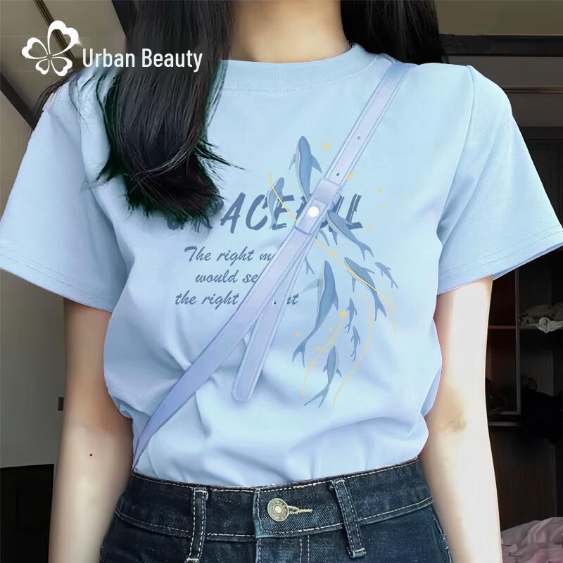 Women s Printed Short Sleeve T-Shirt M