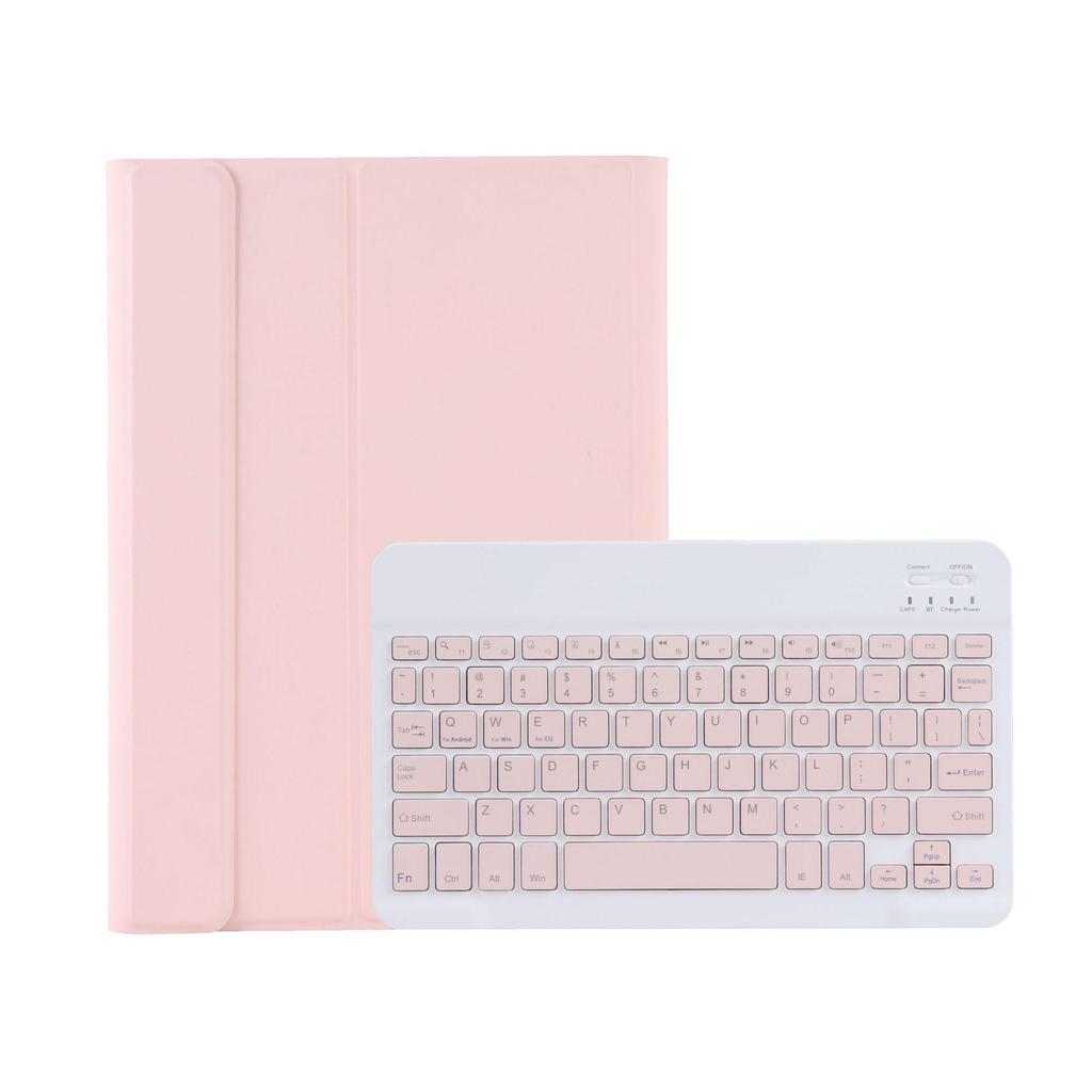 Bluetooth Tastatur Lederhülle für Samsung Tab A8 10,5 Zoll X205/X200