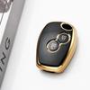 2 Buttons Auto Keyless Car Key Cover Case Remote Shell Fob Bag For Renault Clio Scenic Megane Duster Sandero Captur Twingo Modus