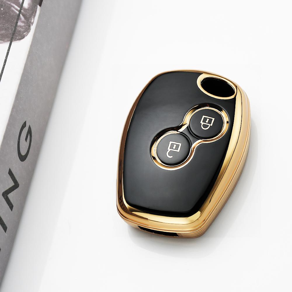 2 Buttons Auto Keyless Car Key Cover Case Remote Shell Fob Bag For Renault Clio Scenic Megane Duster Sandero Captur Twingo Modus
