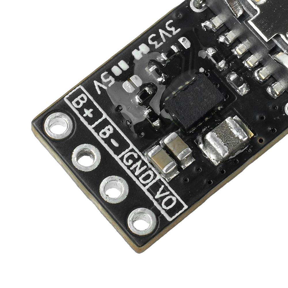 3.3V/5V Output Mini UPS Uninterrupted Power Supply Module with USB Type C Charging for STM32 ESP32 Devices