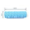 1pc Foam Massage Roller, Hollow Yoga Column Fitness Equipment for Muscle Massage, Physiotherapy and Sports Rehabilitation, Rolle