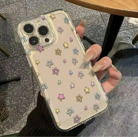 

Star Swirl Cartoon Soft Case for Apple iPhone 11/XS/13/14/15/16 Pro/17 Pro Max – Precise Fitting. iPhone 17 Air