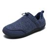 New Winter Warm Snow Barefoot Casual Shoes Women Waterproof Non-Slip Hiking Shoes Men Outdoor Warm Fur Work Ankle Shoes Big Size