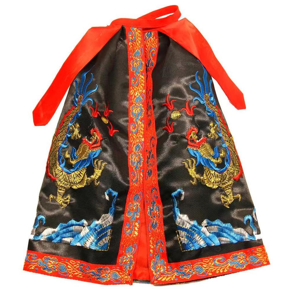 Home Decor Buddha Statue with God of Wealth Guanyin Cloak Figurine Household Ornament Cape Accessory for Home Decor