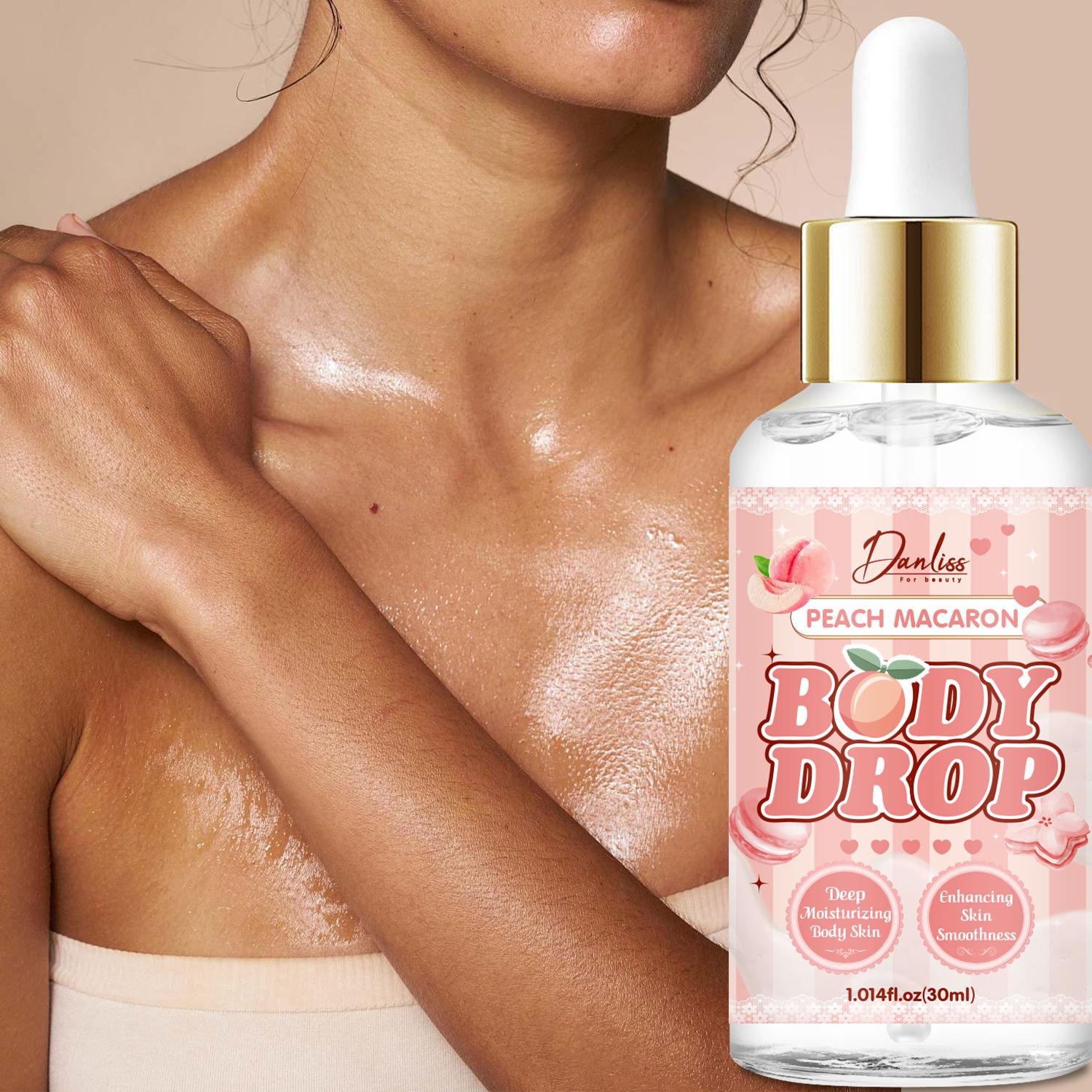 

Body Oil-Deep Moisturizing Body Skin With Peach Macaron & Coconut Oil-Enhancing Skin Smoothness-Suitable for all Hair Types, 30ml