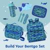 Bentgo Kids Lunch Bag Double Interior Exterior Zippered Water Bottle Holder Ideal for Children - Durable, Insulated, Water-Resistant Fabric, &