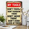 Blechschild 20x30 cm Retro Metall Wanddeko Man Cave Garage Kneipe Bar