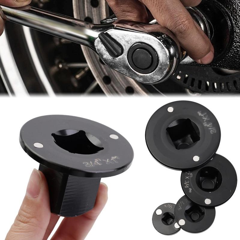 Low-Profile Impact Drive Socket Adapter Set Power Tool Parts Auto Repair Accessories 1/4 To 3/8 Inch Drive Ratchet Converter