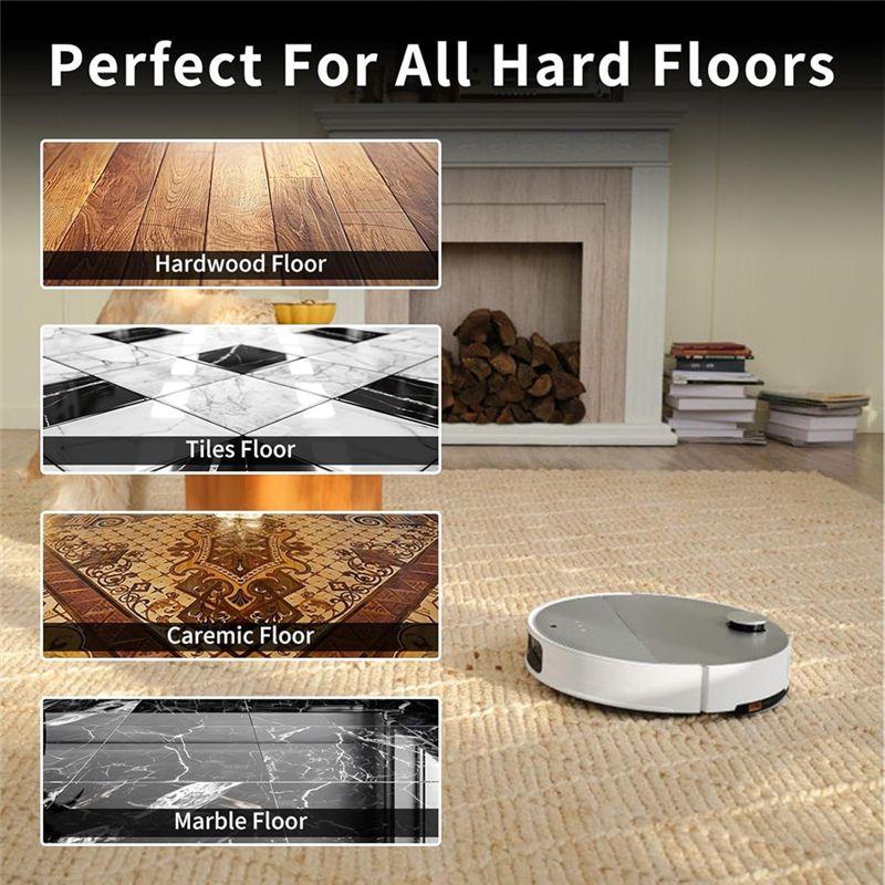 A13I-Mop Pad For Roborock Saros 10/S9 Maxv Ultra/S90ver/G30/A1460RR Accessories Kit Reusable Washable Mopping Cloth Accessories