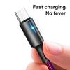 Data Cable Braided Super Compatibility Flexible Type-C Fast Speed Charger Cord for Type-C/for Android Phone