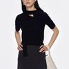 Women's Fashion Bow-Tie Knit Top