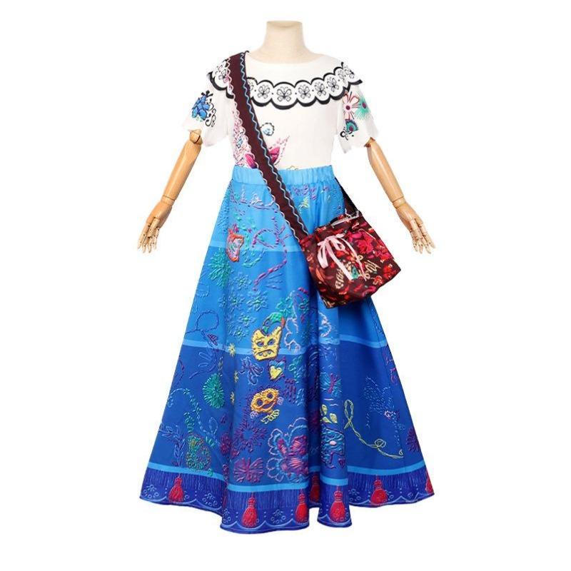 Anime Character Cosplay Halloween Movie Plays Children Princess Gauze Dress Skirt Cosplay Stage Costume Magic Room.