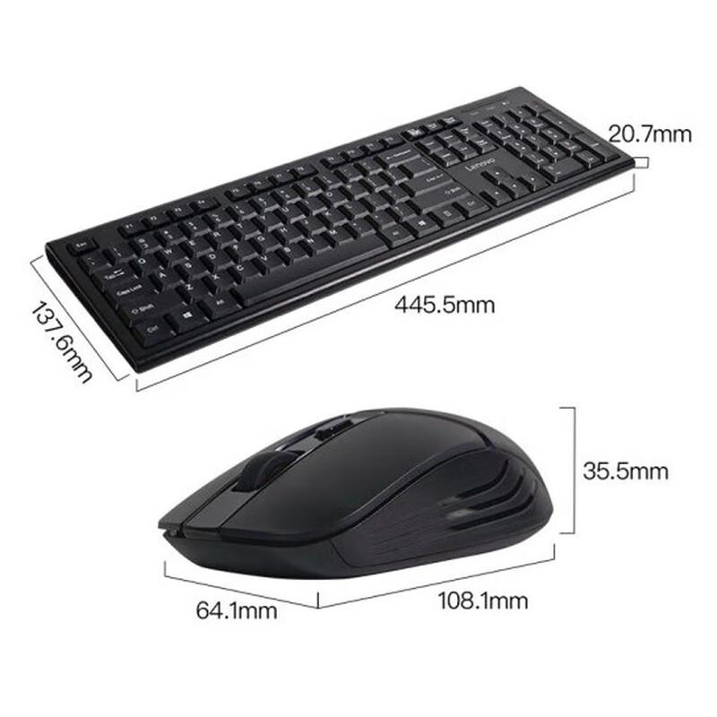 Lenovo KN200 Wireless Keyboard Mouse Combo