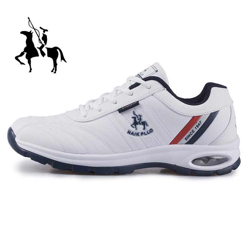 Men Winter Sneakers Sports Shoes Leather Air Cushion Casual Boots Shoes Plus Size 38 48