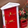 Mini Christmas Tree Ladder Carpet Decorations Miniature Dollhouse Accessories