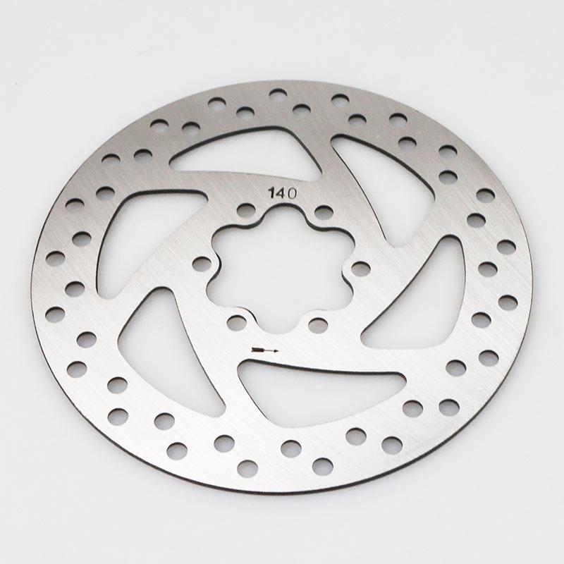 For Kugoo M4 Electric Bicycle Disc Brake 140mm Steel Scooter Brake Disc with 6 Screw