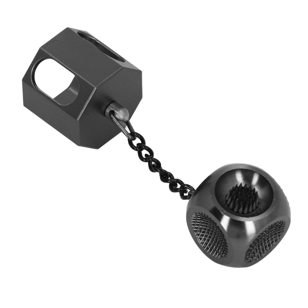 Billiard Chalk Holder Aluminum Alloy Portable Magnetic Pool Cue Chalk Holder for Accessory