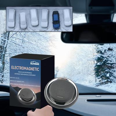 Instrumento Desgelador de Carro Dispositivo Eletromagnético de Remoção de Neve Para-brisa Interferência Molecular Anticongelante Instrumento Descongelador