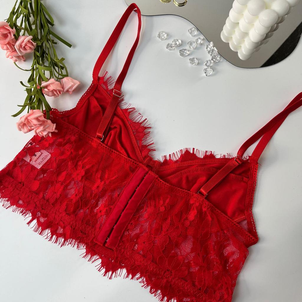 Eyelash Lace Tank Top V Neck Perspective Crop Tops Women Summer Camis Solid Color Camisole Fashion Tube Female Sleeveless Cropped Vest Y2K Clothes