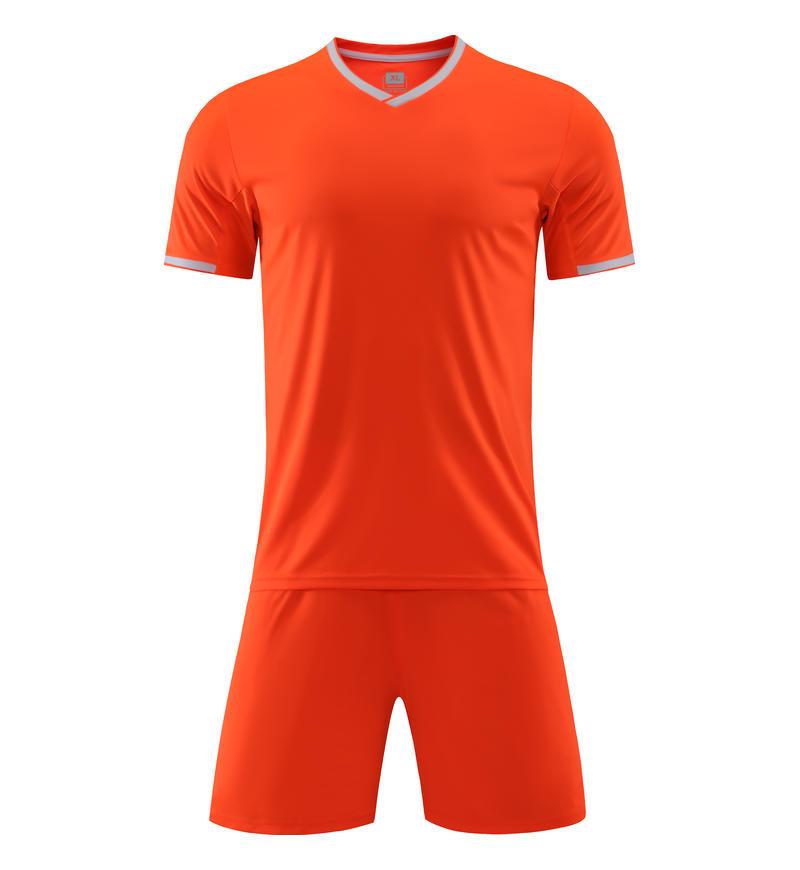 Drop-shipping Customized Football Uniform Set for Adults & Children - Printed Jerseys with Competition Numbers