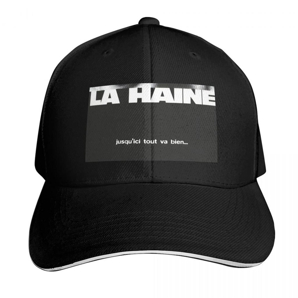 La Haine () Baseball Cap Moisture Wicking Quick Dry Curved Brim Classic Fit Low Profile Unstructured