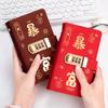 Banknote Storage Book Made Of Pu Material, Can Hold 100 Banknotes, With Banknote Pos, Stamps, Bank Card Storage Book