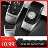 Autocollant de Voiture Pour Mercedes-Benz AMG W210 W212 W202 W205 W207 E63 AMG GT GLS G63 Pommier Coque de Clé Classe A Classe C Classe E