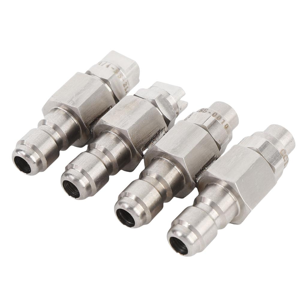 4 Way High Pressure Washer Nozzle 1 4 Inch Quick Connect 4GPM J Rod Hose Nozzle for Soft Wash System