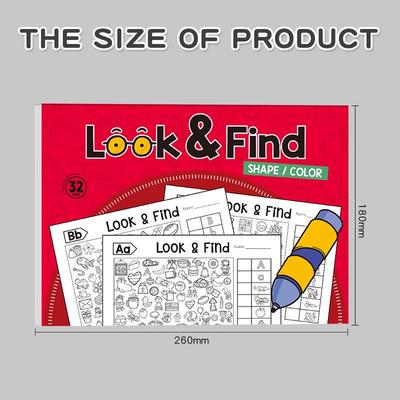 Find Book: Children's Coloring and Drawing Book - New Cross-Border Design and Colors