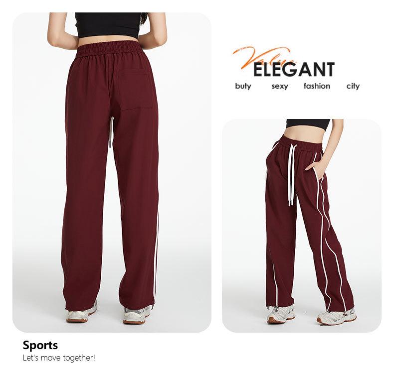 Women's Windproof Wide-Leg Pants for Summer Hiking & Yoga