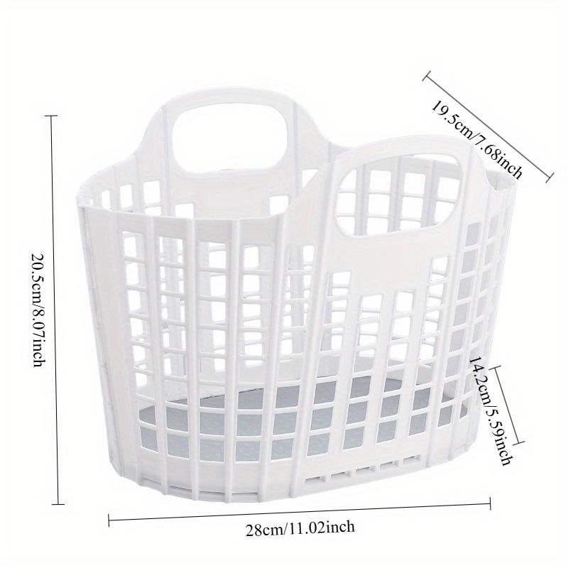 Foldable Hand-Held Dirty Clothes Basket. Makeup Productsjewelry Headphone Cableswires Laundry Storage For Changing Clothes