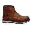 Firetrap Boys Aubin Mess Quilted Leather Stitch Detail Ankle Boots