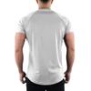 Muscleguys Summer Cotton Running T-shirts Mens O-neck Slim Fit Fitness Short Sleeve T Shirt Bodybuilding Gym Clothing Casual Sports Tops
