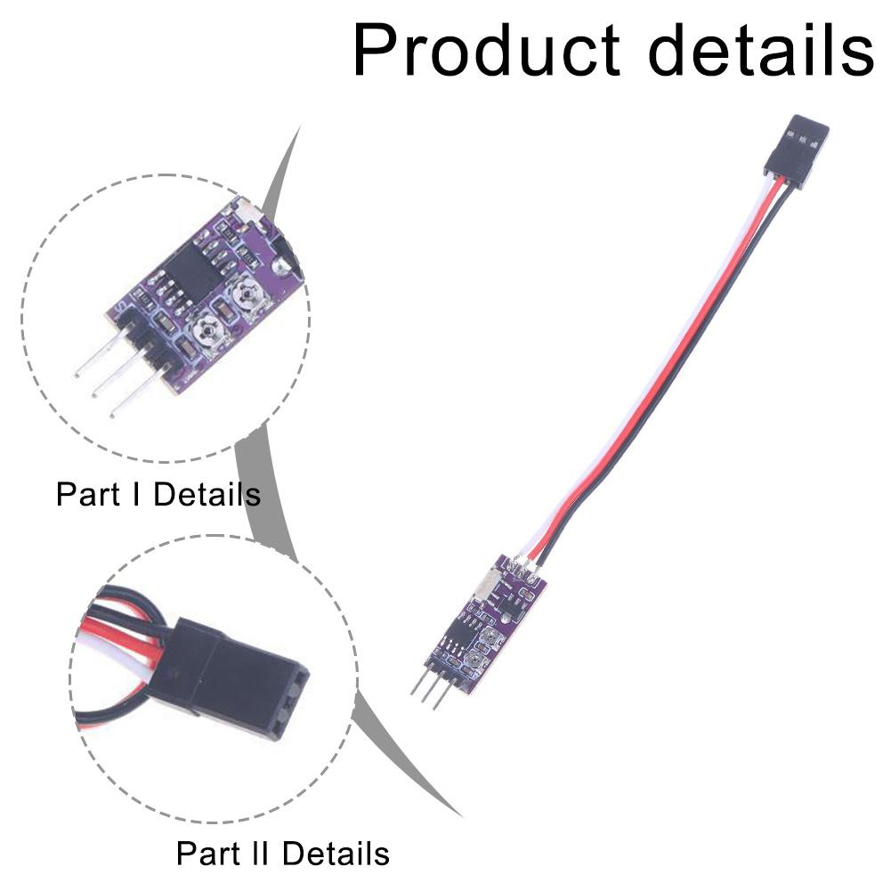 Hobby RC Projects as Picture Steering Gear Module Amplitude Adjustment Speed Adjustment Clockwise Potentiometer