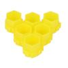 200PCS Color Tattoo Ink Cups Beehive Shape Pigment Holder Container Spliceable Cups for Tattoo Makeup