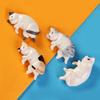 6Pcs Kawaii Resin Mini Sleeping Cat Mini Figures Miniature Things Statues Dollhouse Room Home Decor Items Desk Accessories