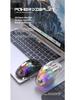 Attack Shark X2PRO RGB Luminous Wireless Bluetooth Transparent Gaming Mouse with Screen