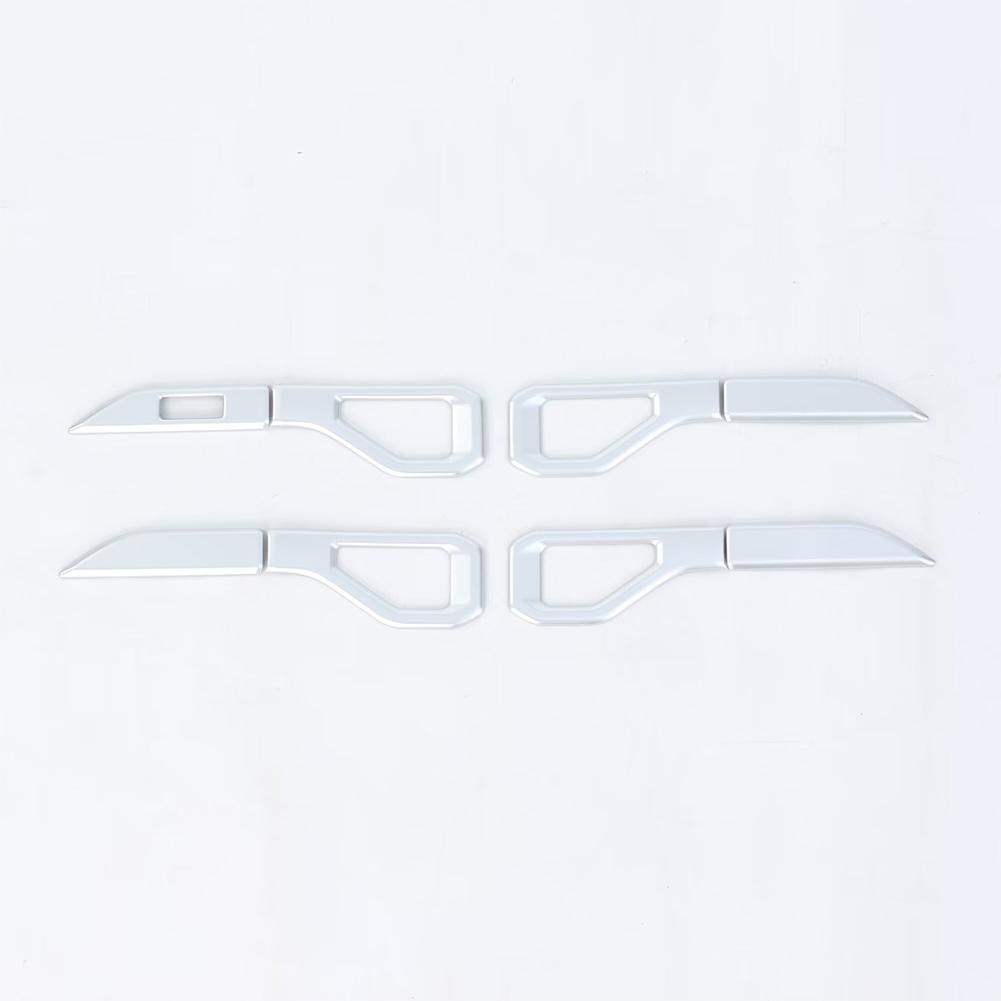 

8 шт./компл. автомобильный стайлинг салона автомобиля дверная ручка чаша крышка отделка рамка наклейки покрытие салона для 2024 JETOUR аксессуары для путешественников