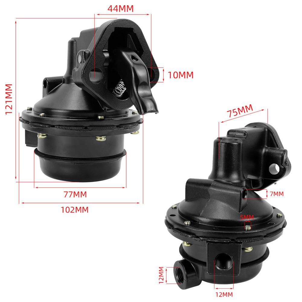 M4891 Mechanical Fuel Pump For Chevy Small Block 327 350 400 409 305 283 267 302
