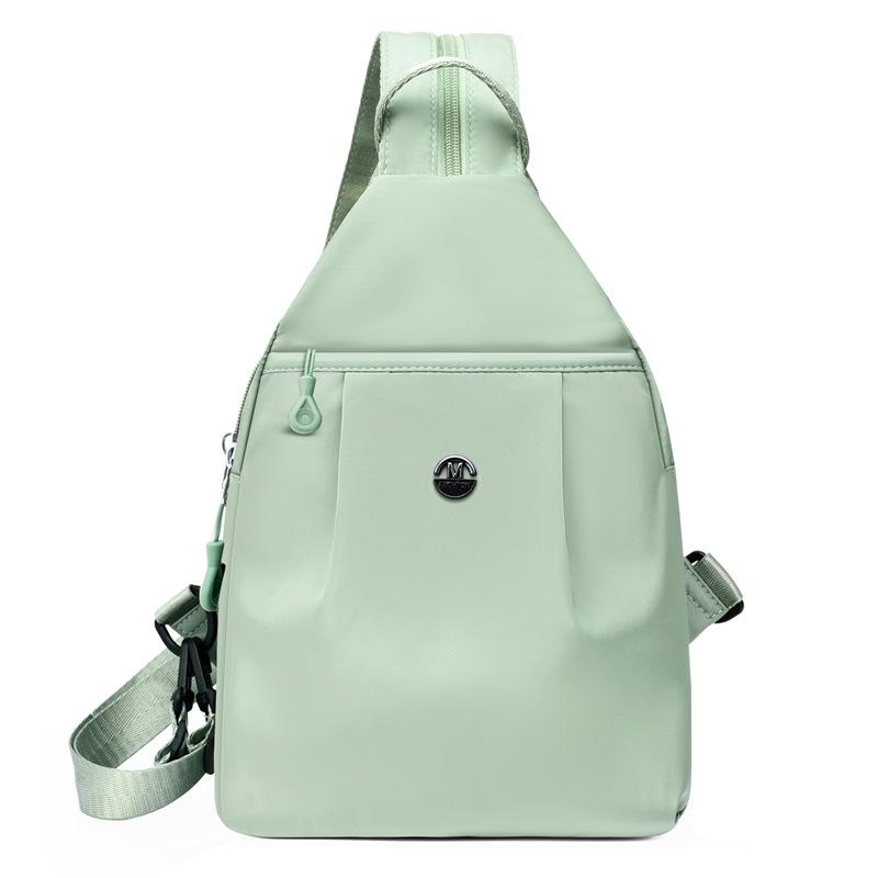 Women's Nylon Backpack Lightweight Multi-Pocket Daypack Casual Rucksack for School Travel & Daily Use