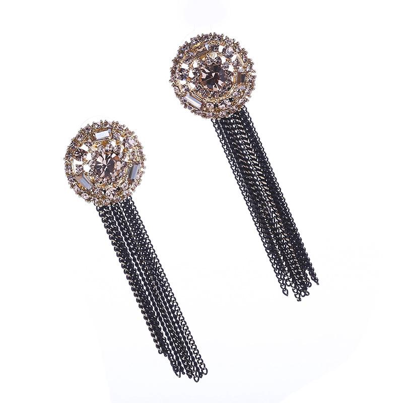 JMXD Long Floral Tassel Earrings for Women Bohemian Statement Flower Drop Earrings Hypoallergenic Party Wear Y2K Fashion Jewelry Gift