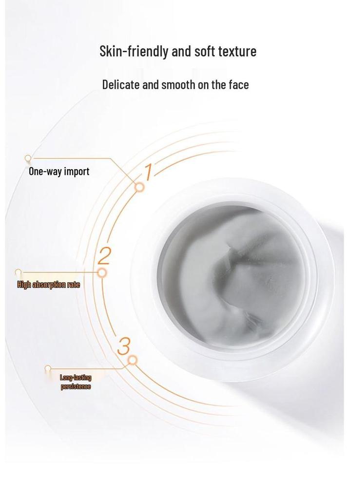 VEYU Colloidal Platinum Collagen Face Cream - Firming, Anti-Wrinkle, and Hydrating for Brightened Skin Tone.
