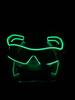 Wireless EL luminous glasses disco luminous LED online celebrity sunglasses pixel KTV bar atmosphere concert flash