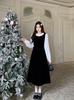 Spring 2026 Plus Size Sweet Temperament Two-Piece Slimming Dress